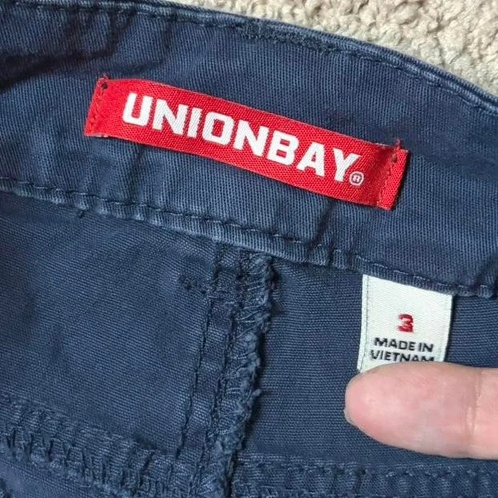 Unionbay micro shorts Size 3 y2k blue mini micro summer preppy